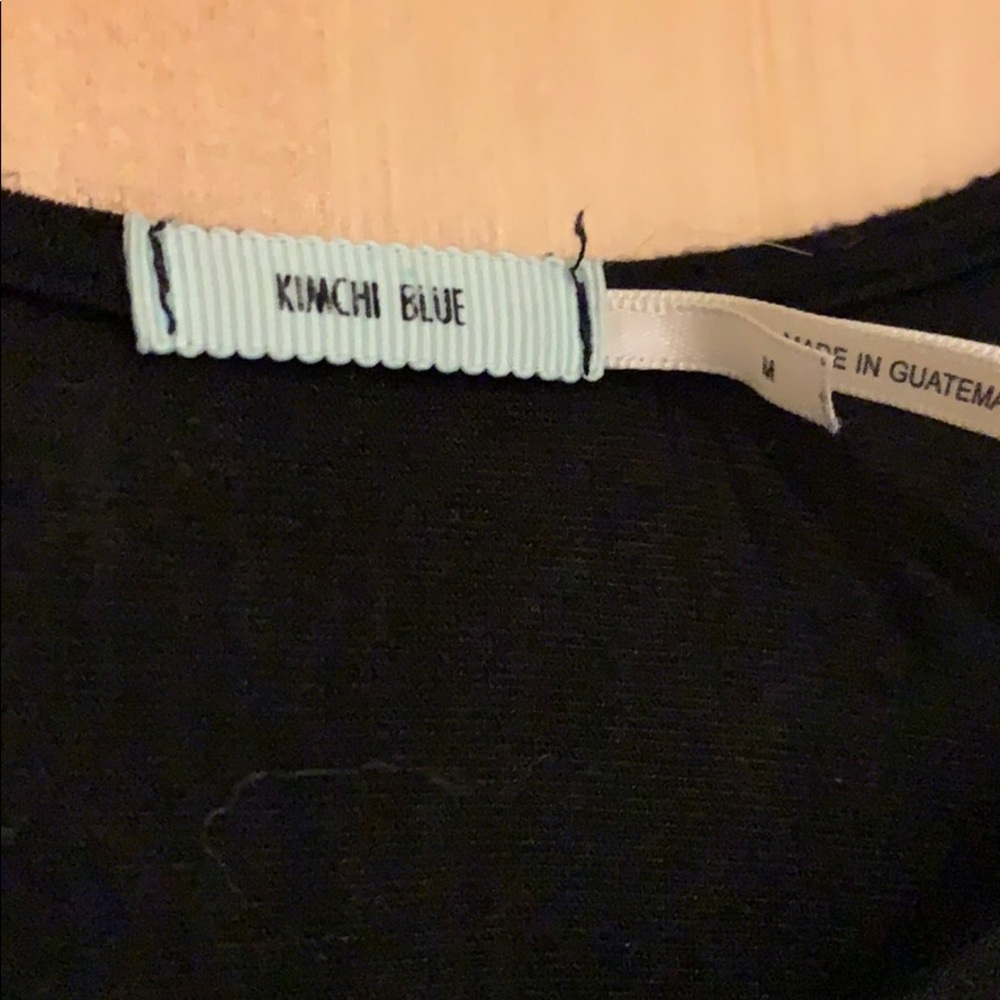 Flowy Black Jersey Dress - Picture 2 of 3